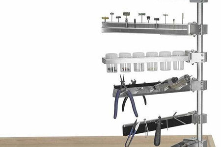 Bur Holder Arm Accessory for Foredom® Flex Shaft Stand Workbench System