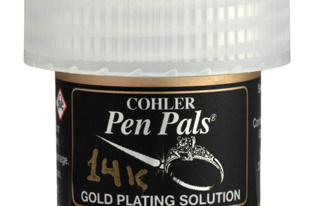 Cohler Gold Pen Plating Solution, 1oz jar, by Krohn Industries