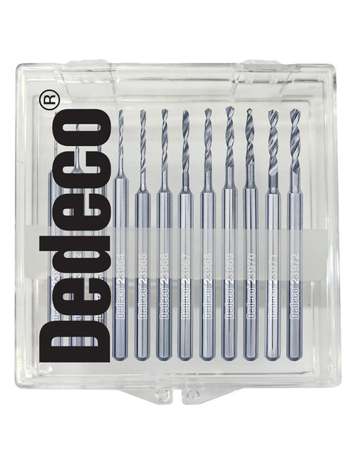 Load image into Gallery viewer, Micro Carbide Twist Drill by Dedeco - 2 pack

