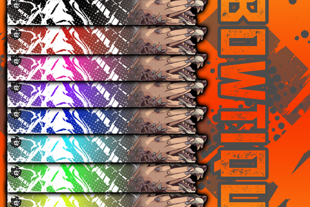 "OH HELL GNAW" Arrow Wraps