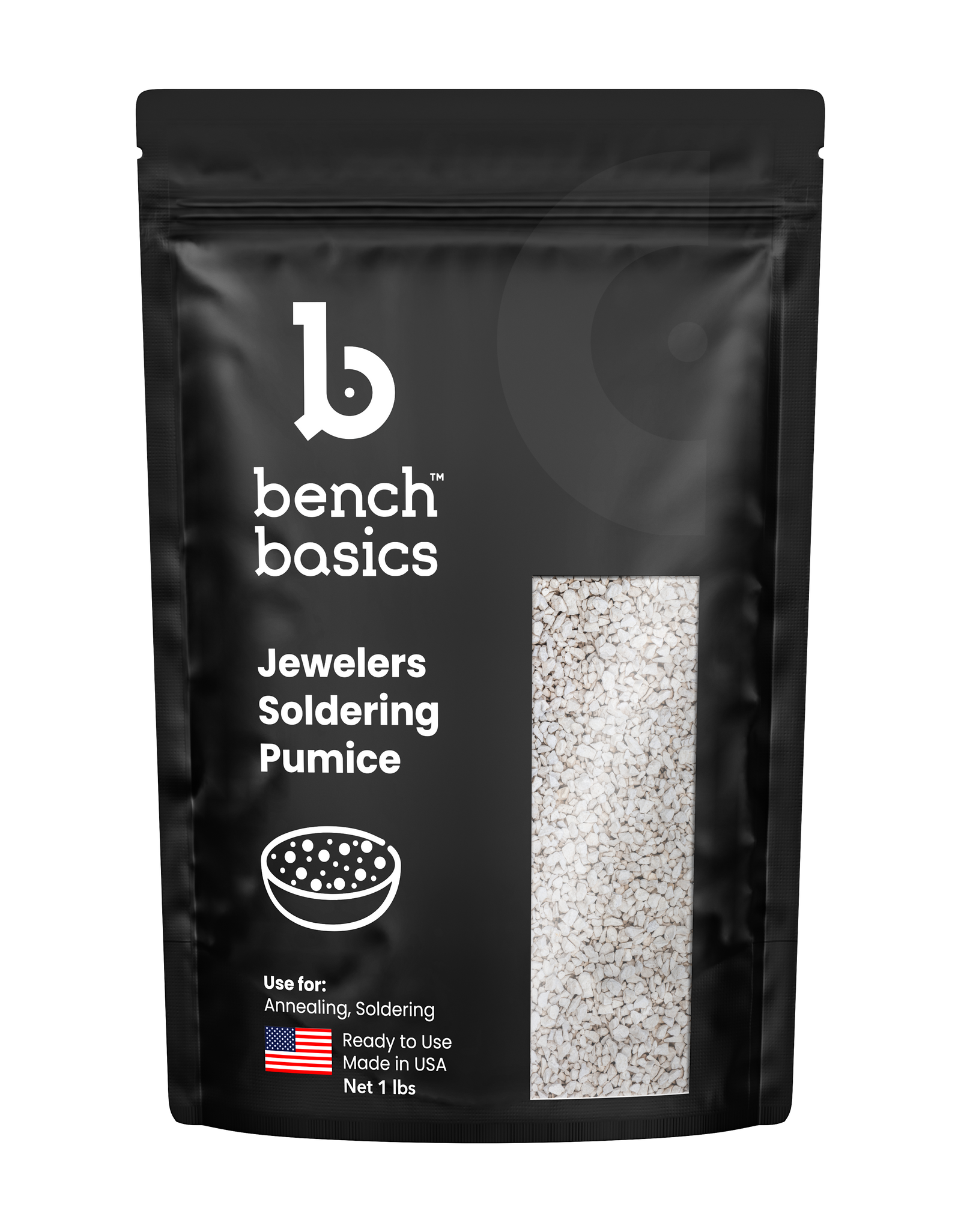 Jewelers Soldering Pumice, Medium, 1lb - Bench Basics